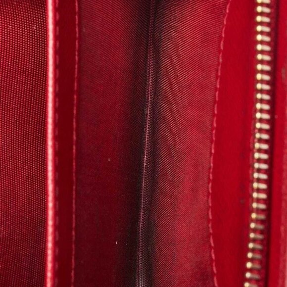 Prada Red Saffiano Leather Small Compact Wallet - Picture 8 of 9